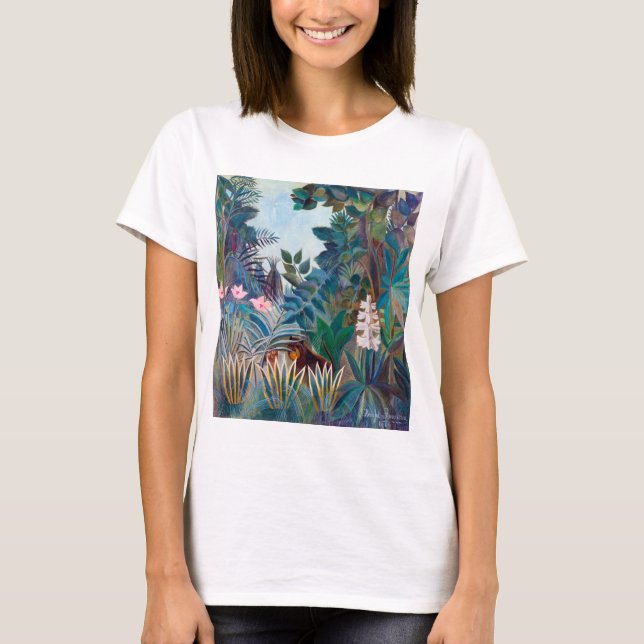 Camiseta A Selva Equatorial, Rousseau (Frente)