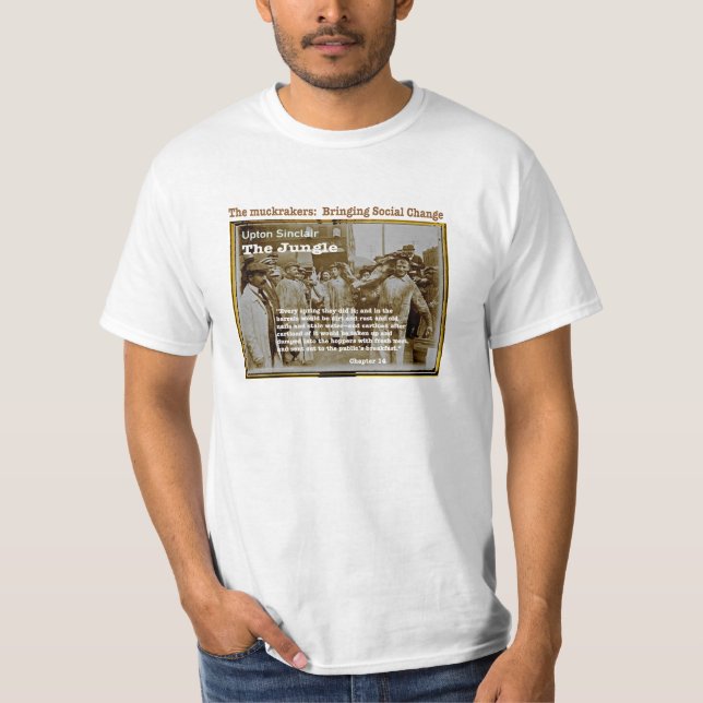 Camiseta A selva: Muckrakers (Frente)