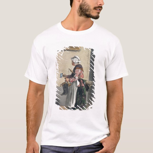 Camiseta A senhora de limpeza, 'de Les Femmes de Paris (Frente)