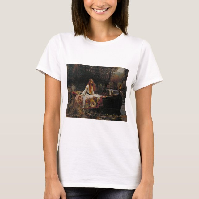 Camiseta A senhora de Shalott (Frente)