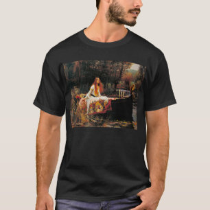 Camiseta A senhora de Shalott, C. 1888 pelo Waterhouse de