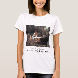 Camiseta A senhora do t-shirt do Shallot