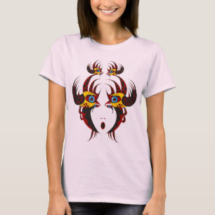 Camiseta A senhora Pássaro