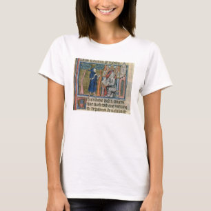Camiseta A Senhora quadro 95 f.268 Merlin dita a história