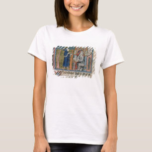 Camiseta A Senhora quadro 95 f.268 Merlin dita a história