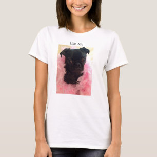 Camiseta A senhorita Harley "beija-me" t-shirt
