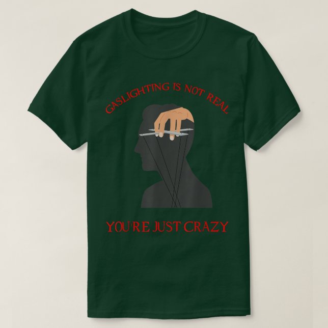Camiseta A Sensibilização Para A Saúde Mental Não É Verdade (Frente do Design)