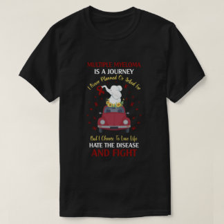 Camiseta A Sensibilização Para Múltiplos Mielomas É Uma Via