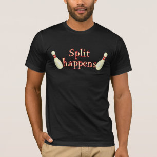Camiseta a separação acontece t-shirt engraçado da bolic