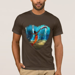 Camiseta A Sereia e o Golfinho