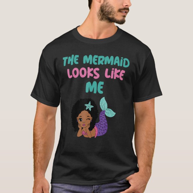 Camiseta A Sereia Parece Comigo (Frente)