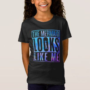 Camiseta A Sereia Parece-Me Uma Citação Negra