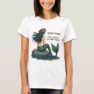 Camiseta A Sereia Secreta do Oceano