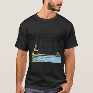 Camiseta A Serenidade do Silêncio - Citação de Pesca