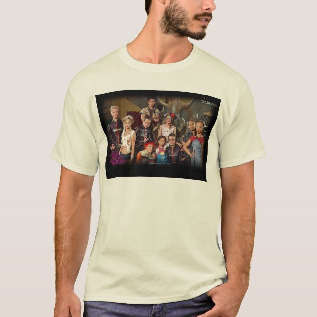 Camiseta A série do tribo 5 grupos disparou na parte 2 (Frente)