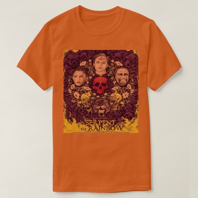 Camiseta A serpente (Frente do Design)