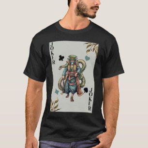Camiseta "A Serpente de Leafy do Joker"