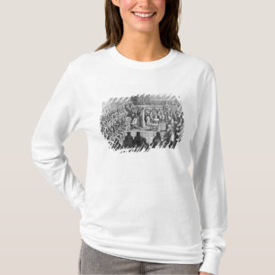 Camiseta A sessão do parlamento presidiu pelo regente