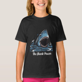 Camiseta A Shark Power Girl