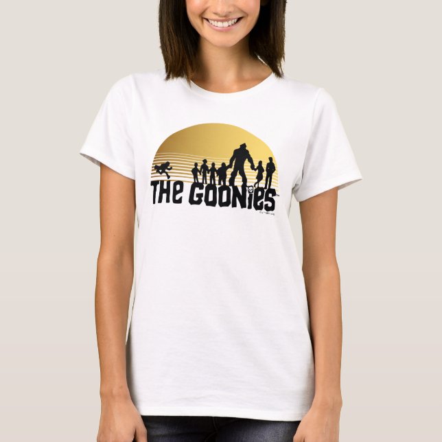 Camiseta A Silhueta Sunset das Goonies (Frente)