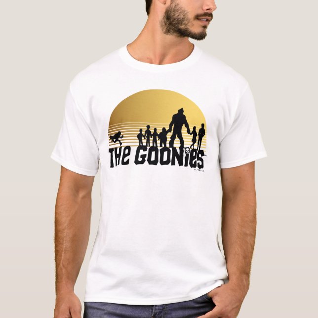Camiseta A Silhueta Sunset das Goonies (Frente)