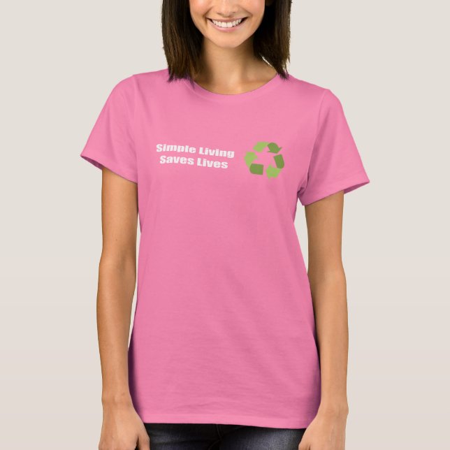 Camiseta A Simples Vida Salva Vidas (Frente)