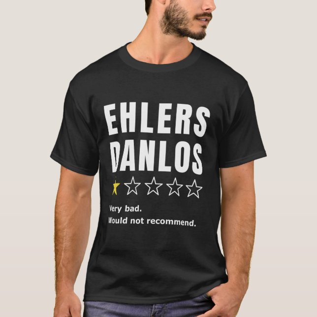 Camiseta A Síndrome de Ehlers Danlos Cria Consciência (Frente)