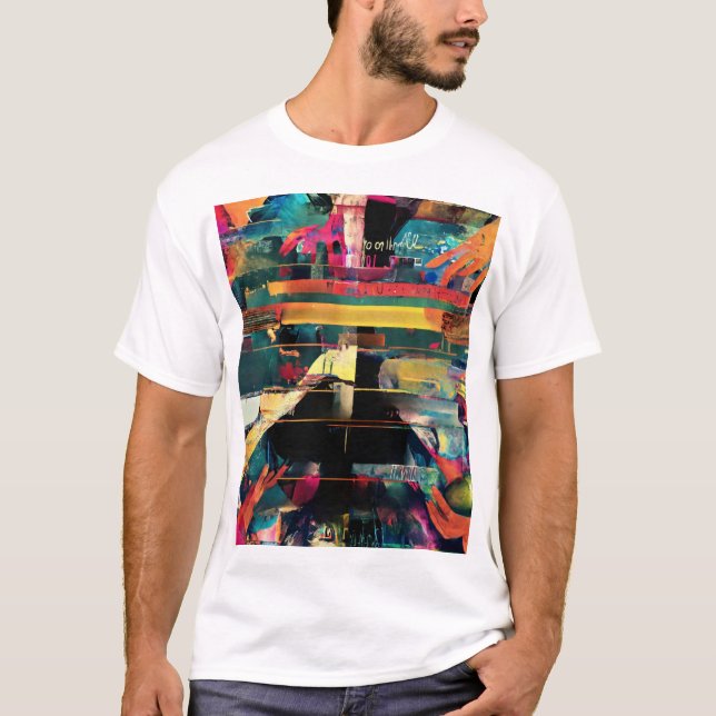 Camiseta A Sinfonia das Cores (Frente)