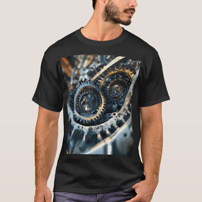Camiseta A Sinfonia Mecânica (Frente)