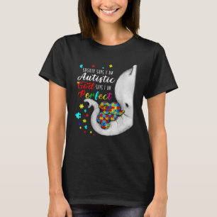 Camiseta A sociedade diz que eu sou autista Deus diz que so