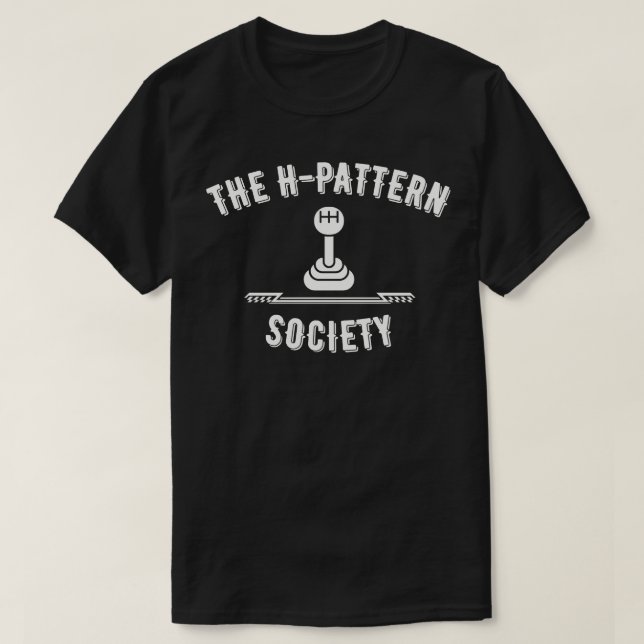 Camiseta A Sociedade do Padrão H (Frente do Design)