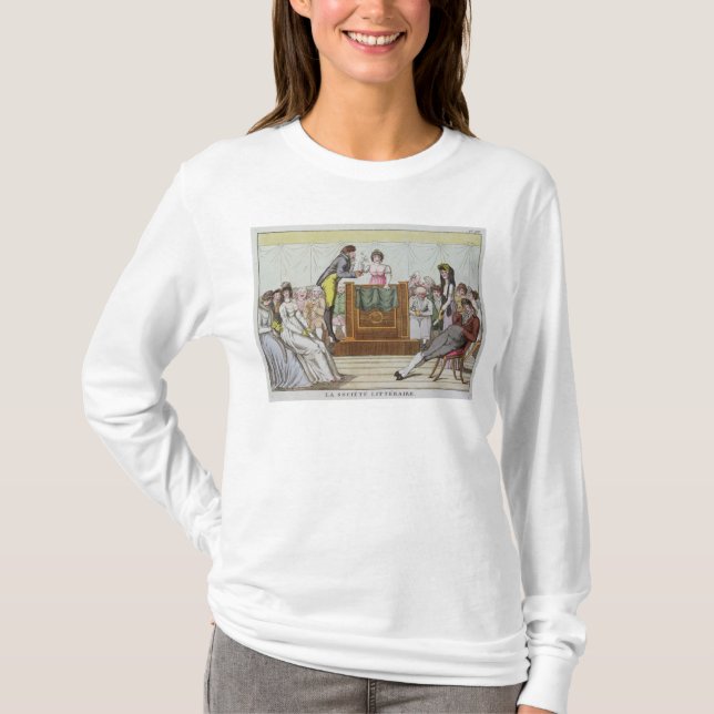 Camiseta A sociedade literária (Frente)