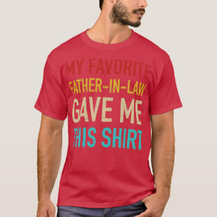 Camiseta A sogra favorita deu-me isto para o soninlaw vin