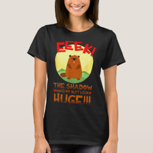 Camiseta A Sombra Faz Minha Bunda Parecer Enorme Funny Grou
