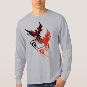 Camiseta A sombra Longsleeve de um Phoenix