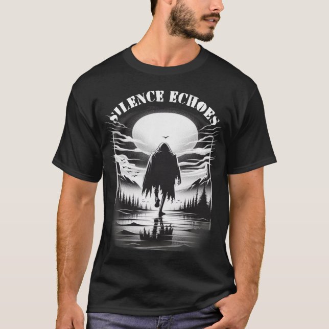 Camiseta A Sombra Óssea: Reflexões no Deserto (Frente)