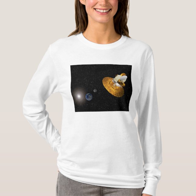 Camiseta A Sonda Anisotropia de Micro-Ondas Wilkinson (Frente)