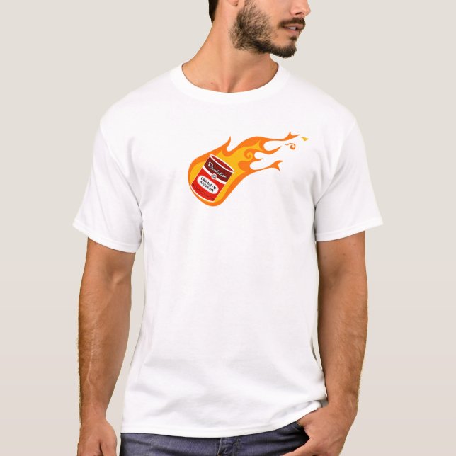Camiseta A sopa é a comida dos extremistas (Frente)