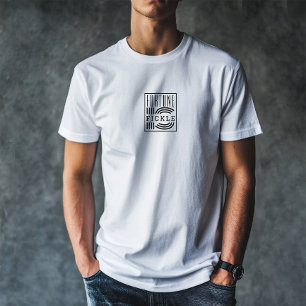 Camiseta A sorte é inconstante motivacional preto branco