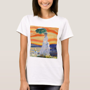 Camiseta A Sra. Monet Encontra-Se Com O Gritador