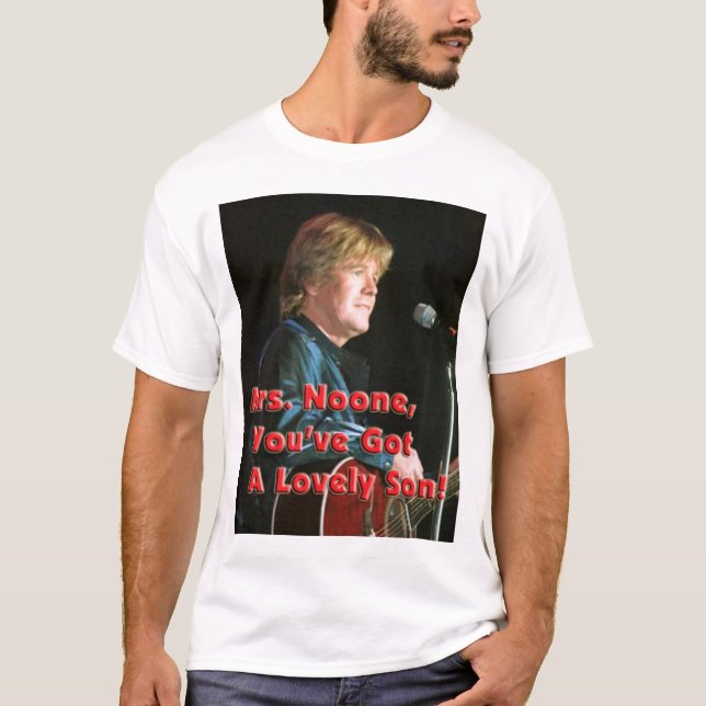 Camiseta A Sra. ninguém You've obteve um filho bonito! (Frente)