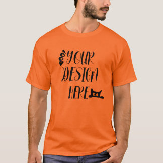 Camiseta A SUA DESIGN AQUI Halloween Mockup T-Shirt