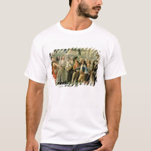 Camiseta A subida de um balão de ar quente em Madrid,