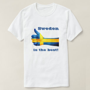 Camiseta A suecia é a melhor
