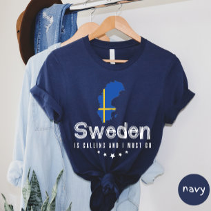 Camiseta A suecia Está Ligando E Eu Preciso Ir Para A Camis
