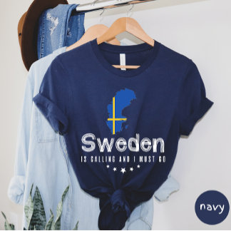 Camiseta A suecia Está Ligando E Eu Preciso Ir Para A Camis
