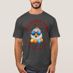 Camiseta A Super Fazenda Galinha Legal Fazenda Ovos Frescos