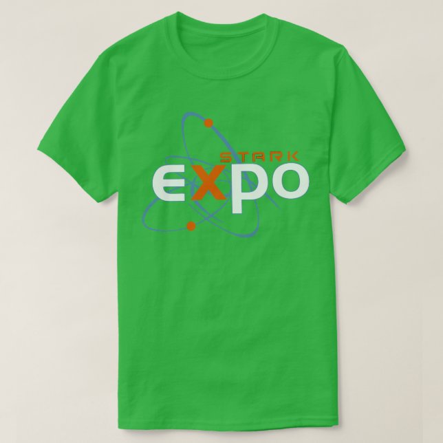 Camiseta A surpreendente Expo de Stark (Frente do Design)