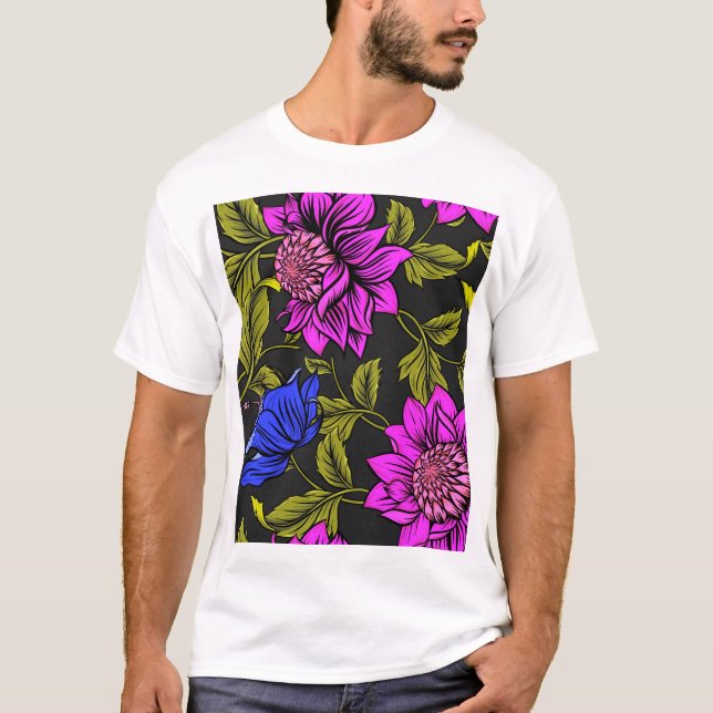 Camiseta A Surpresa Floral (Frente)