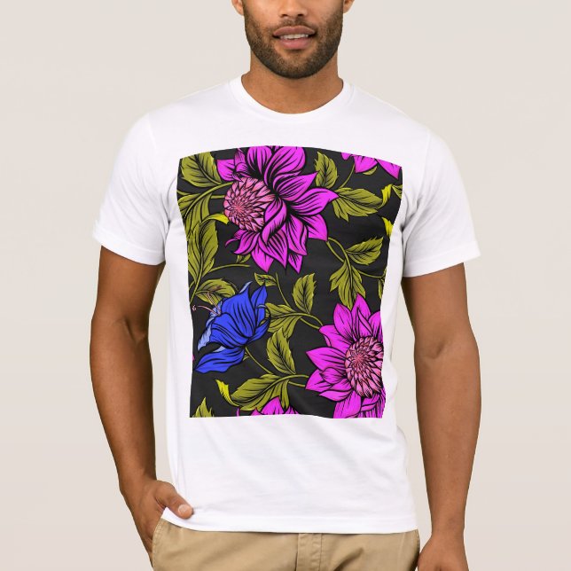 Camiseta A Surpresa Floral (Frente)